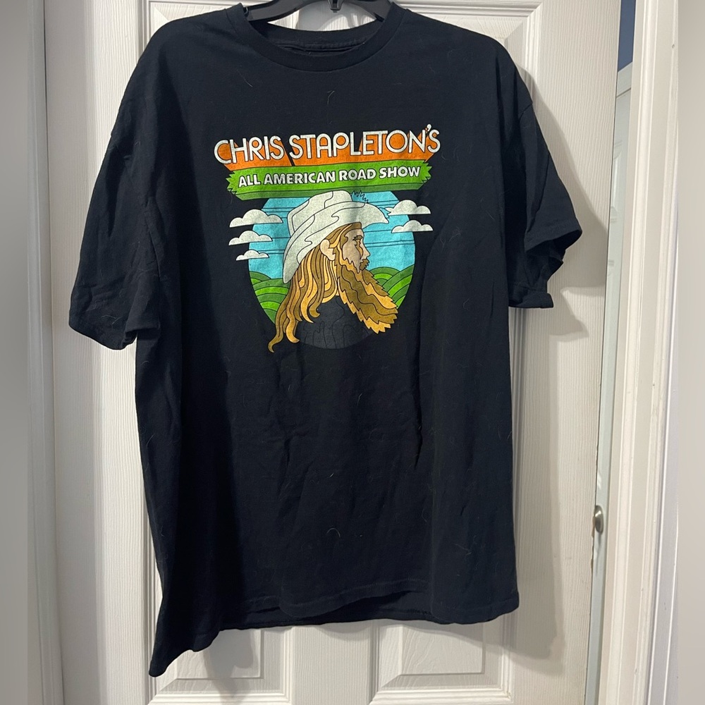 Chris Stapleton All American Road Show concert T-shirt.